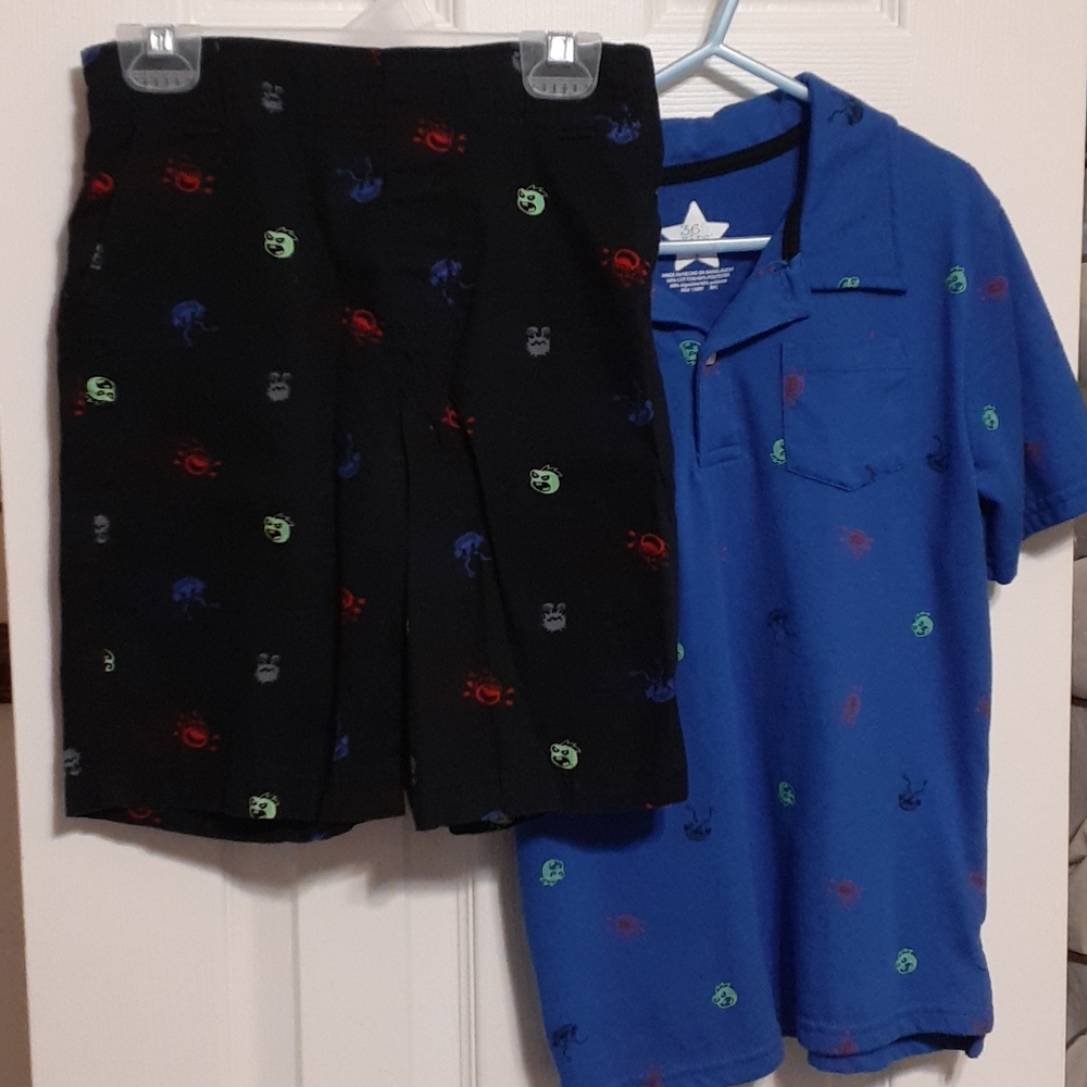 Boys Shorts/Shirt Outfit